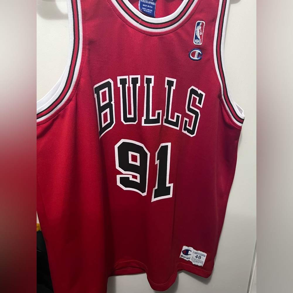 Chicago bulls vintage custom jersey Dennis rodman